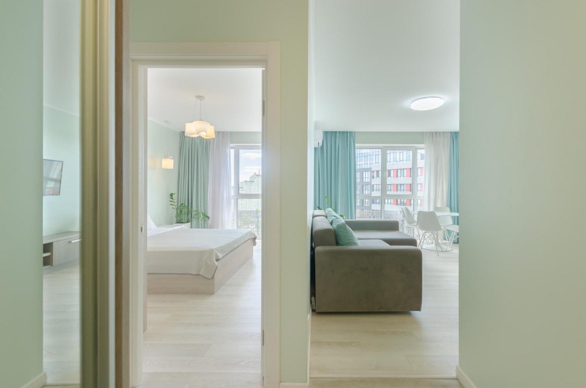 21-212 Petrovdom In Mint Apartments At Rc Kvartet Near Central Railway Station Kyiv Exterior photo